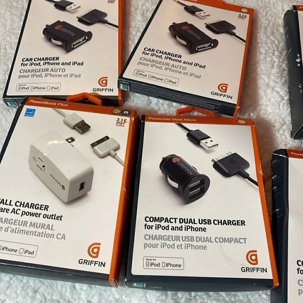 iPhone charger bundle NEW